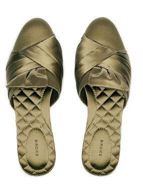 Birdies Satin Songbird Mule Size 9